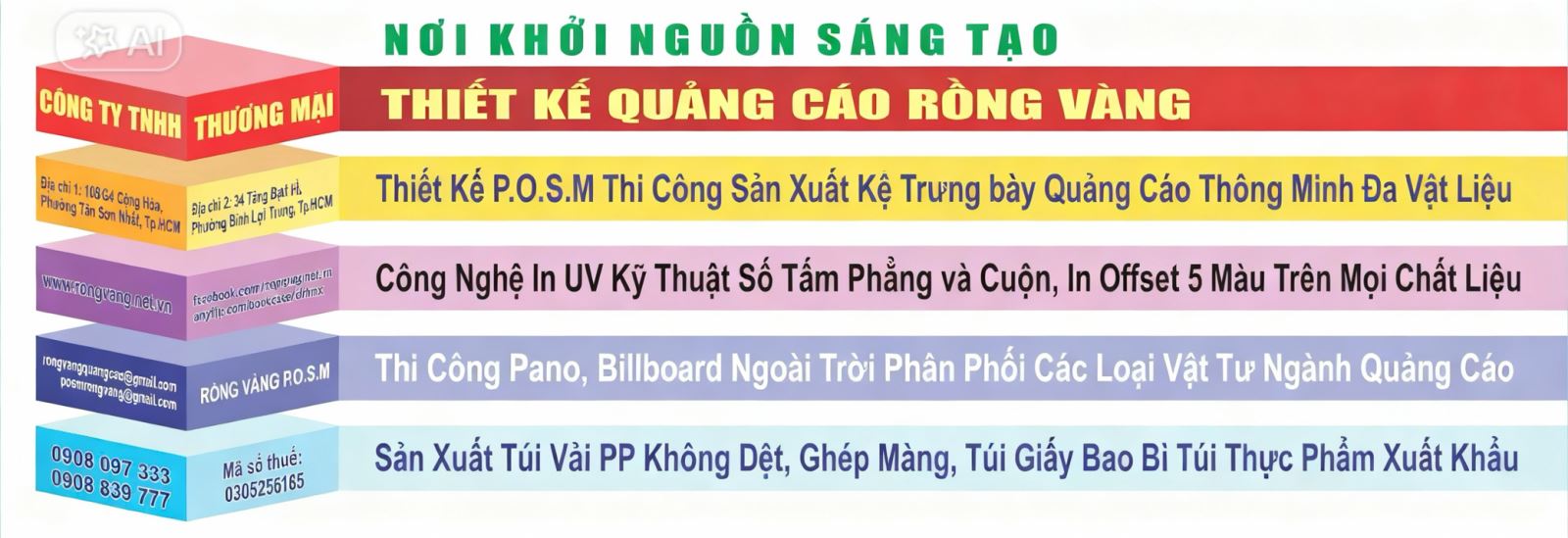 NƠI KHỞI NGUỒN SÁNG TẠO
